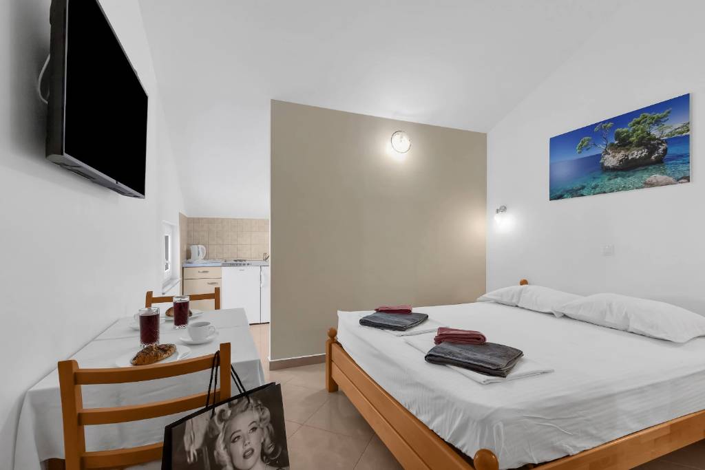 Rivijera Makarska  Brela - Apartmani Anka - amazing location: - Appartement Studio 8