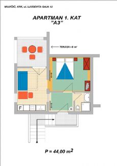 Krk Krk - Apartmani Bera - Appartement 3