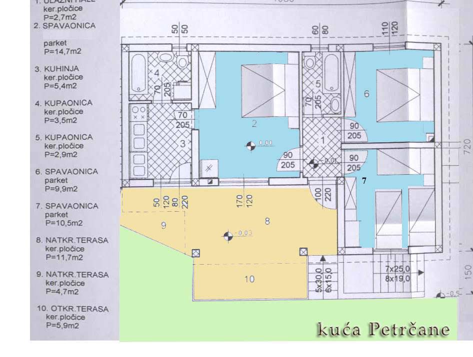 Zadar Petrčane - Kuća Petrčane - Appartamento 1