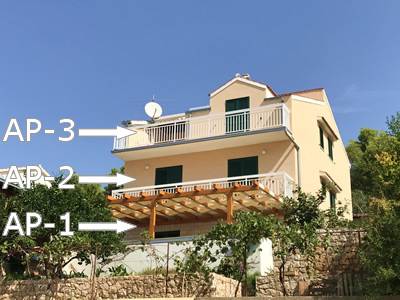 Čiovo Okrug Gornji - Appartamento Camera - Apartmani Zora I. ..